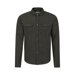 Mountain Warehouse Mens Trace Flannel Long-Sleeved Shirt - M, Green