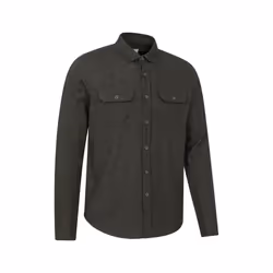 Mountain Warehouse Mens Trace Flannel Long-Sleeved Shirt - M, Green
