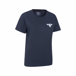 Mountain Warehouse Womens/Ladies Floral Bee Organic Loose Fit T-Shirt - 12 UK, Navy