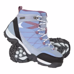 Mountain Warehouse Childrens/Kids Trail Suede Walking Boots - 1 UK, Lilac