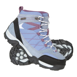Mountain Warehouse Childrens/Kids Trail Suede Walking Boots - 1 UK, Lilac