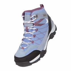 Mountain Warehouse Childrens/Kids Trail Suede Walking Boots - 1 UK, Lilac