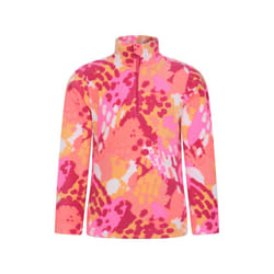 Mountain Warehouse Childrens/Kids Endeavour Abstract Half Zip Fleece Top - 11-12 Years, Coral
