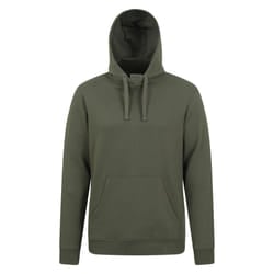 Mountain Warehouse Mens Dorset Plain Hoodie - XS, Khaki Green