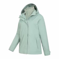 Mountain Warehouse Womens/Ladies Fell II 3 In 1 Jacket - 16 UK, Light Khaki