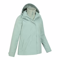Mountain Warehouse Womens/Ladies Fell II 3 In 1 Jacket - 16 UK, Light Khaki