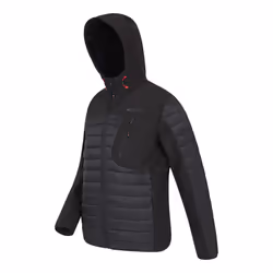 Mountain Warehouse Mens Turbine II Padded Soft Shell Jacket - 4XL, Black