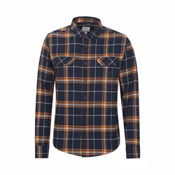 Mountain Warehouse Mens Trace Flannel Long-Sleeved Shirt - 4XL, Bright Blue