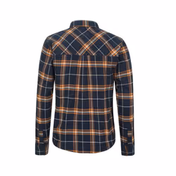 Mountain Warehouse Mens Trace Flannel Long-Sleeved Shirt - 4XL, Bright Blue