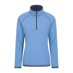 Mountain Warehouse Womens/Ladies Montana Half Zip Fleece Top - 20 UK, Dark Blue