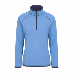Mountain Warehouse Womens/Ladies Montana Half Zip Fleece Top - 18 UK, Dark Blue