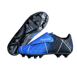 Precision Childrens/Kids Matrix Football Boots - 10 UK Child, Blue/Black/Silver/Quicksilver