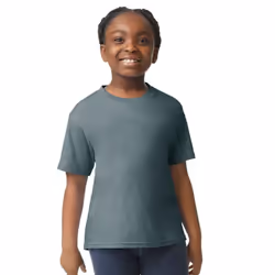 Gildan Childrens/Kids Softstyle T-Shirt - 3-4 Years, Dark Heather