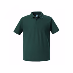 Russell Mens Authentic Pique Polo Shirt - L, Bottle Green