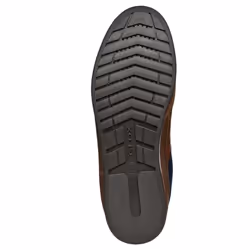 Geox Mens U Renan B Suede Trainers - 8 UK, Brown/Navy