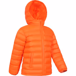 Mountain Warehouse Childrens/Kids Seasons II Padded Jacket - 7-8 Years, Neon Orange