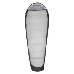 Mountain Warehouse Unisex Adult Left Zip Winter Mummy Sleeping Bag - 215cm, Grey