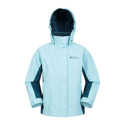 Mountain Warehouse Childrens/Kids Shelly Waterproof Jacket - 3-4 Years, Turquoise