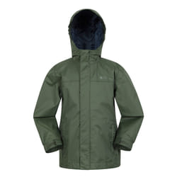 Mountain Warehouse Childrens/Kids Torrent Taped Seam Waterproof Jacket - 5-6 Years, Green