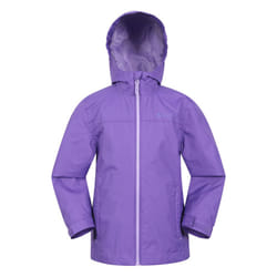 Mountain Warehouse Childrens/Kids Torrent Taped Seam Waterproof Jacket - 11-12 Years, Purple