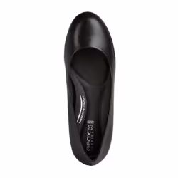 Geox Womens/Ladies D Eleana A Nappa Leather Court Shoes - 8 UK, Black