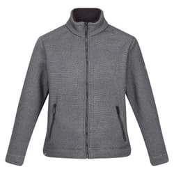 Regatta Mens Garrian II Full Zip Fleece Jacket - S, Storm Grey/Black