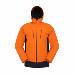 Mountain Warehouse Mens Bounds Waterproof Jacket - XS, Orange