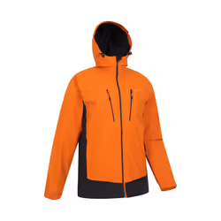 Mountain Warehouse Mens Bounds Waterproof Jacket - XS, Orange