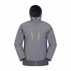 Mountain Warehouse Mens Bounds Waterproof Jacket - XS, Grey