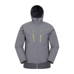 Mountain Warehouse Mens Bounds Waterproof Jacket - XS, Grey