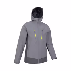 Mountain Warehouse Mens Bounds Waterproof Jacket - XS, Grey