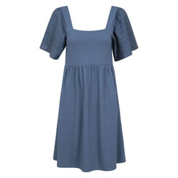 Mountain Warehouse Womens/Ladies Verona Broderie Sleeve Dress - 10 UK, Blue