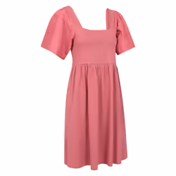 Mountain Warehouse Womens/Ladies Verona Broderie Sleeve Dress - 16 UK, Rust