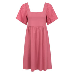 Mountain Warehouse Womens/Ladies Verona Broderie Sleeve Dress - 18 UK, Rust