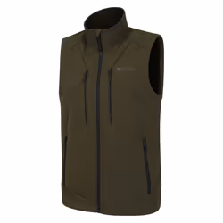 Mountain Warehouse Mens Radius Softshell Gilet - XS, Khaki Brown