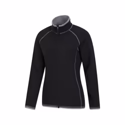 Mountain Warehouse Womens/Ladies Montana Fleece Jacket - 6 UK, Black