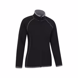 Mountain Warehouse Womens/Ladies Montana Fleece Jacket - 6 UK, Black