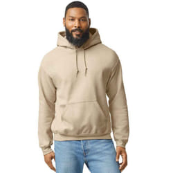 Gildan Mens Hoodie - 3XL, Sand