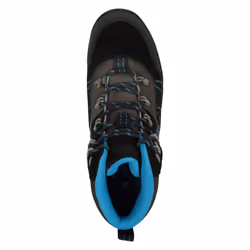 Mountain Warehouse Childrens/Kids Edinburgh Suede IsoGrip Waterproof Hiking Boots - 3 UK, Blue