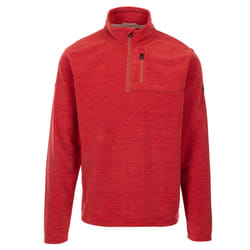Trespass Mens Farnworth AT100 Fleece Top - L, Salsa