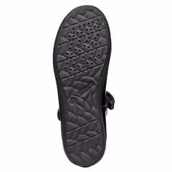 Geox Girls J Iberide A School Shoes - 3 UK, Black Patent