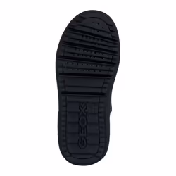 Geox Boys J Theleven B Leather School Shoes - 6 UK, Black