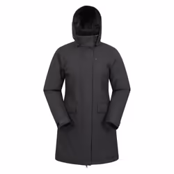 Mountain Warehouse Womens/Ladies Rain On Waterproof Padded Jacket - 20 UK, Black