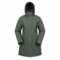 Mountain Warehouse Womens/Ladies Rain On Waterproof Padded Jacket - 10 UK, Khaki Brown