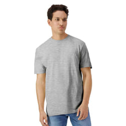 Gildan Mens Plain Cotton Lightweight T-Shirt - XXL, Sporty Grey
