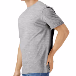 Gildan Mens Plain Cotton Lightweight T-Shirt - XXL, Sporty Grey