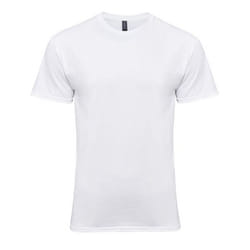 Gildan Mens Plain T-Shirt - L, White