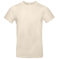 B&C Collection Mens T-Shirt - S, Natural