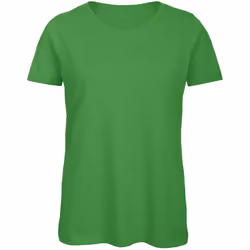 B&C Womens/Ladies Organic T-Shirt - S, Real Green