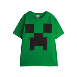 Minecraft Boys Short-Sleeved T-Shirt - 7-8 Years, Green